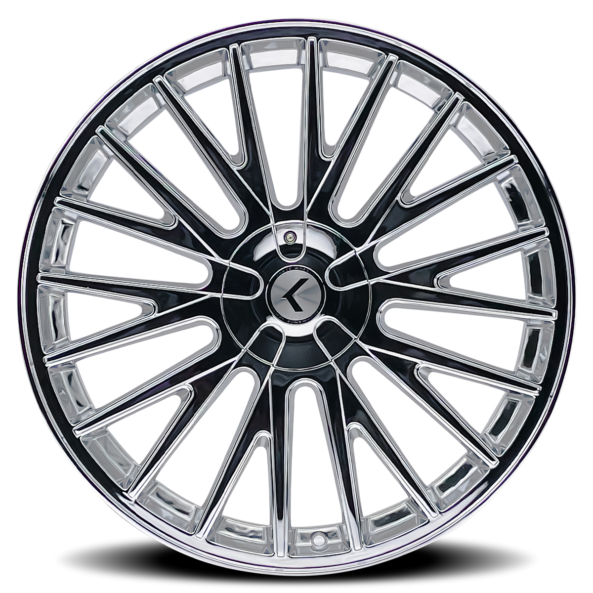 KRAZE DOUBLE DOWN CHROME | 20x8.5 | 5-108 | 38mm | KR185-2814C38