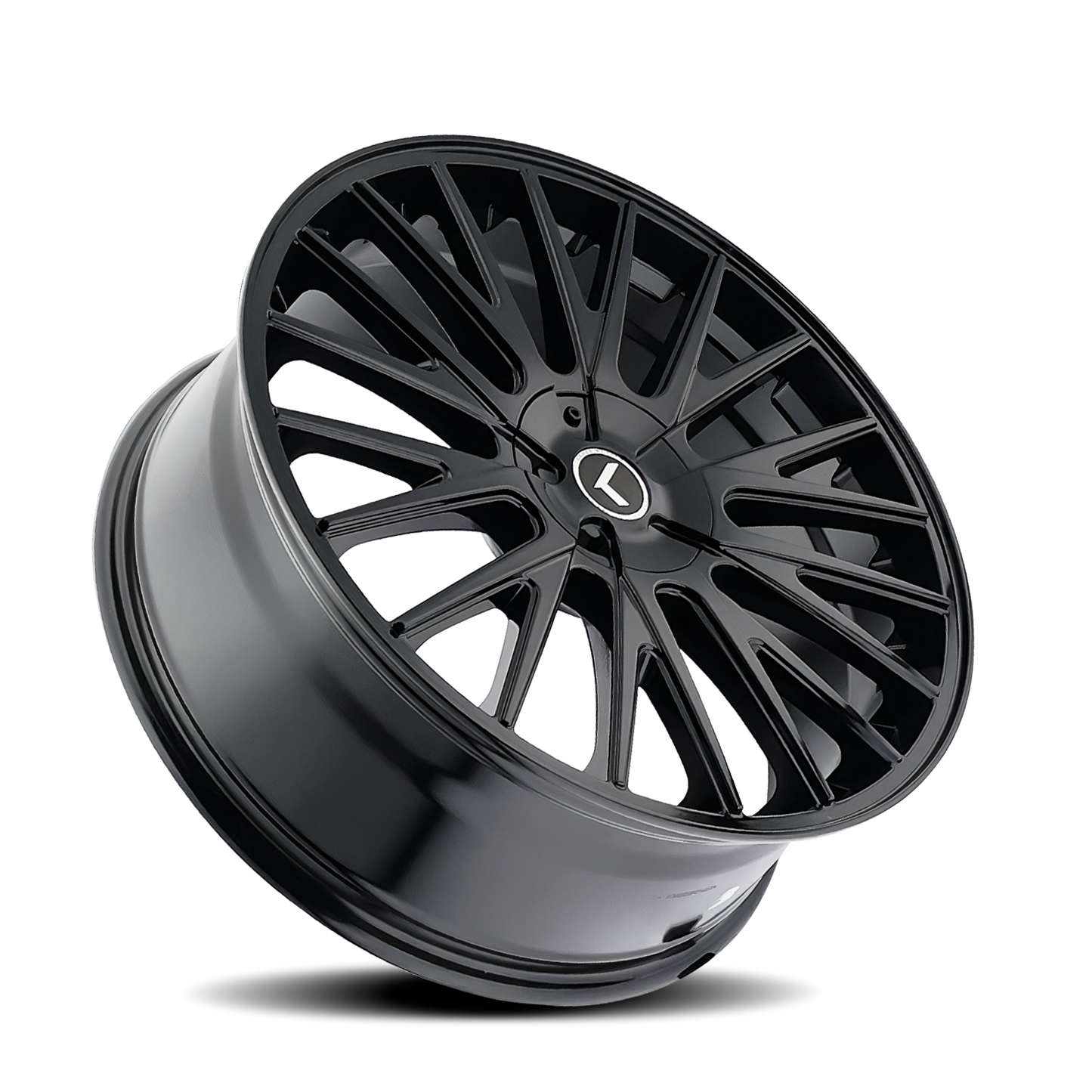 KRAZE DOUBLE DOWN GLOSS BLACK | 18x8 | 5-112 | 40mm | KR185-8809B40