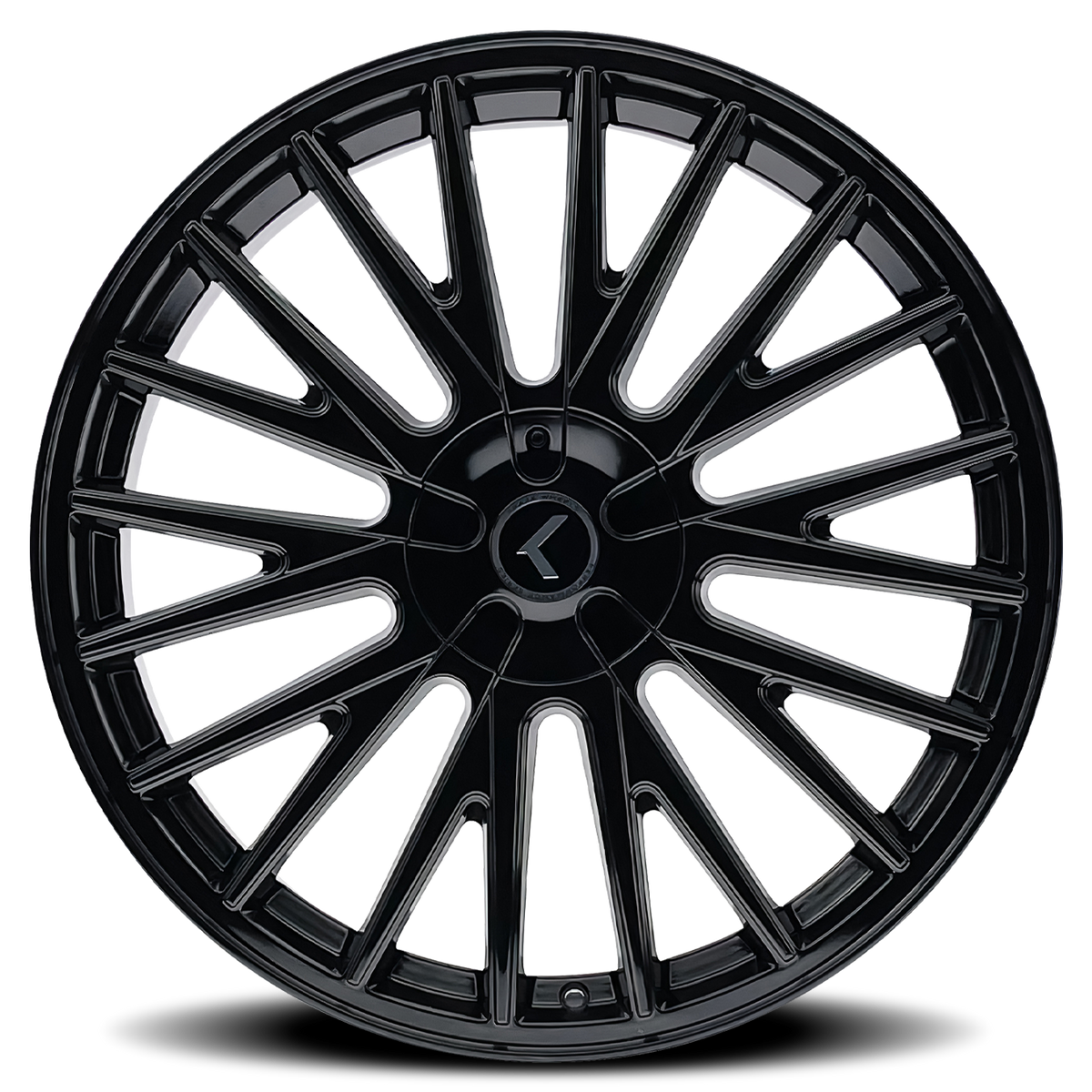 KRAZE DOUBLE DOWN GLOSS BLACK | 20x8.5 | 5-115 | 38mm | KR185-2818B38