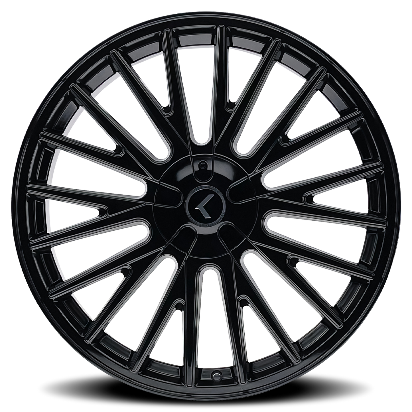 KRAZE DOUBLE DOWN GLOSS BLACK | 22x8.5 | 5-110 | 38mm | KR185-22811B38