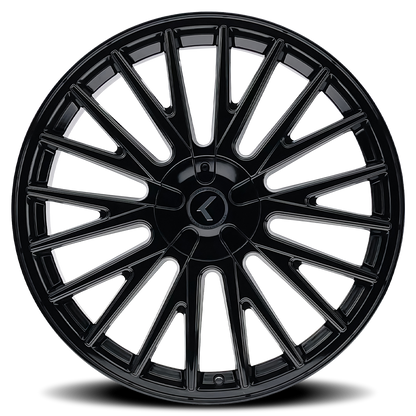 KRAZE DOUBLE DOWN GLOSS BLACK | 22x8.5 | 5-110 | 38mm | KR185-22811B38