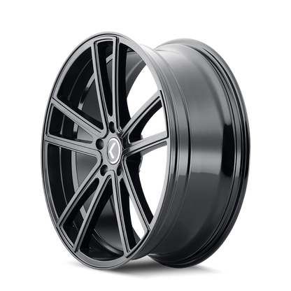 KRAZE LUSSO GLOSS BLACK | 17x8 | 5-108 | 38mm | KR190-7831GB38