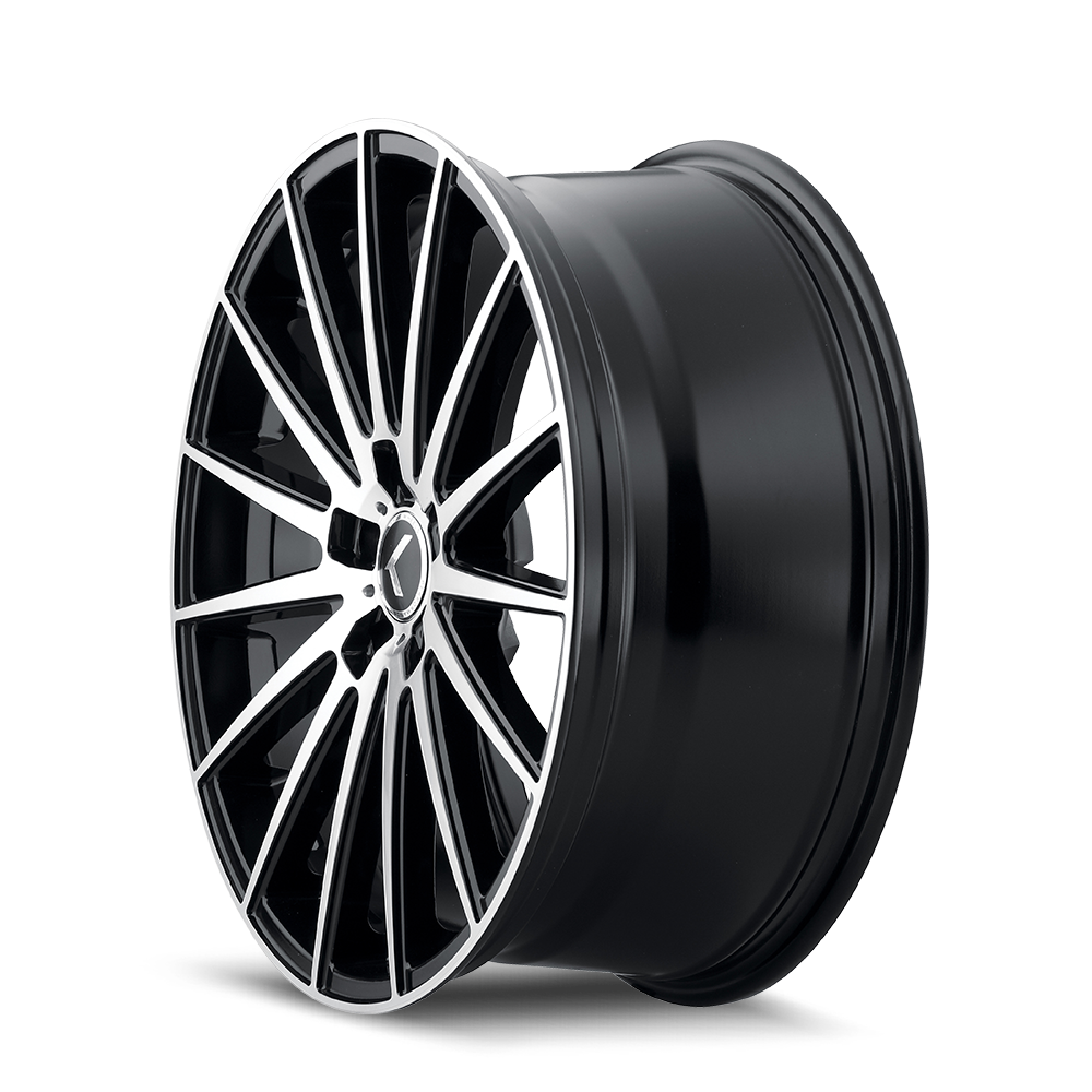 KRAZE STUNNA MATTE BLACK MACHINED | 18x8 | 5-120 | 40mm | KR191-8812BM40
