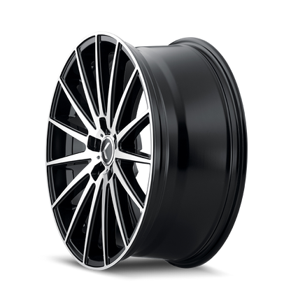 KRAZE STUNNA MATTE BLACK MACHINED | 18x8 | 5-120 | 40mm | KR191-8812BM40