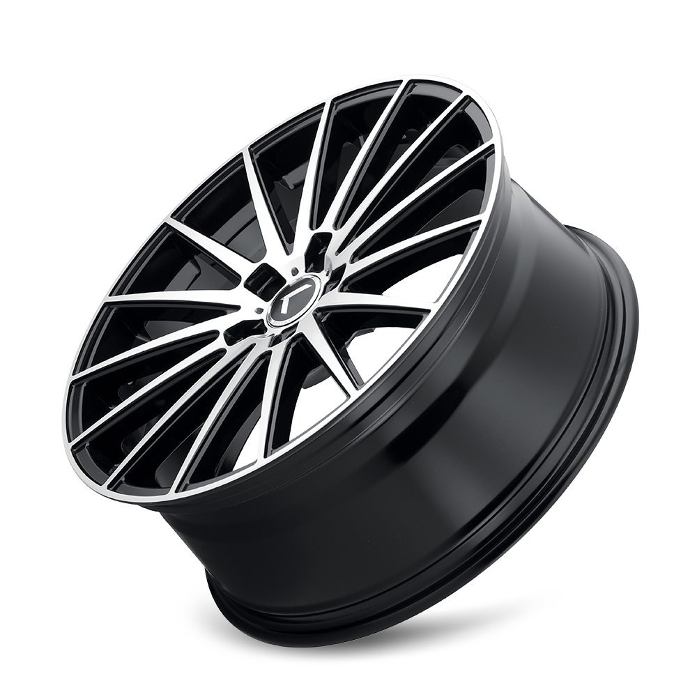 KRAZE STUNNA MATTE BLACK MACHINED | 20x8.5 | 5-115 | 38mm | KR191-2864BM38