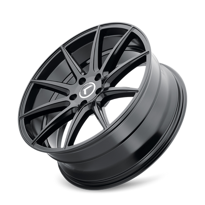 KRAZE COSMOS GLOSS BLACK | 20x8.5 | 5-120 | 38mm | KR194-2812GB38