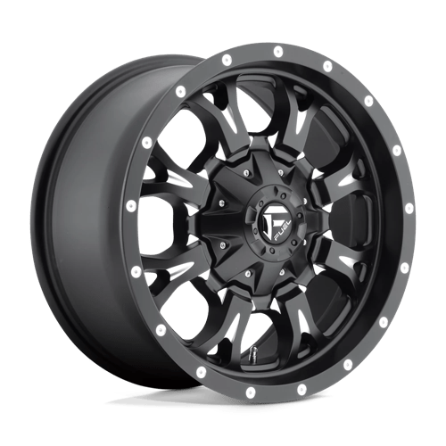 Fuel 1PC | D517 KRANK | 18.0x9.00 | 5X139.7/5X150 | 20 | MATTE BLACK MILLED