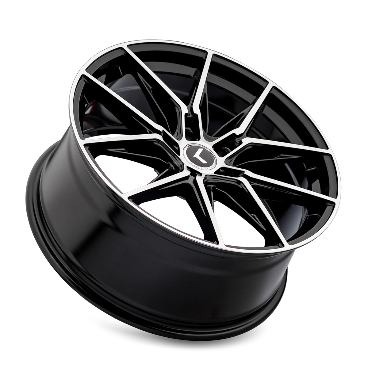 KRAZE EVOLVE GLOSS BLACK MACHINED | 20x9 | 5-112 | 35mm | KR196-2945BM35