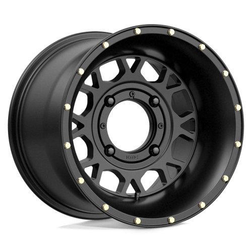 KMC Powersports | KS135 GRENADE | 14.0x10.00 | 4X137 | 0 | SATIN BLACK