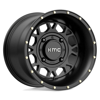 KMC Powersports | KS135 GRENADE | 14.0x10.00 | 4X137 | 0 | SATIN BLACK