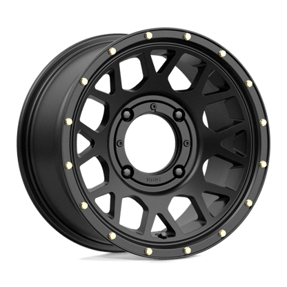 KMC Powersports | KS135 GRENADE | 14.0x7.00 | 4X156 | 10 | SATIN BLACK