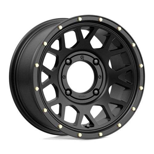 KMC Powersports | KS135 GRENADE | 14.0x7.00 | 4X137 | 10 | SATIN BLACK