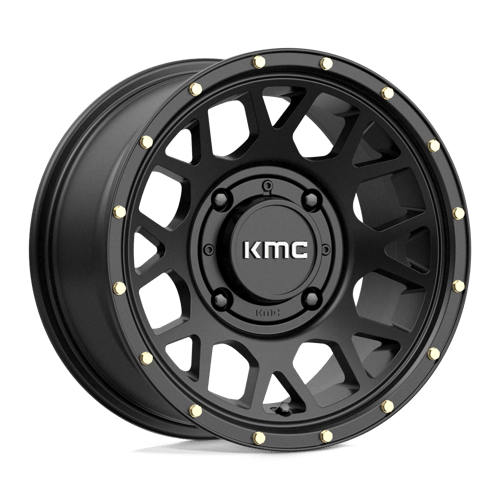 KMC Powersports | KS135 GRENADE | 14.0x7.00 | 4X137 | 10 | SATIN BLACK