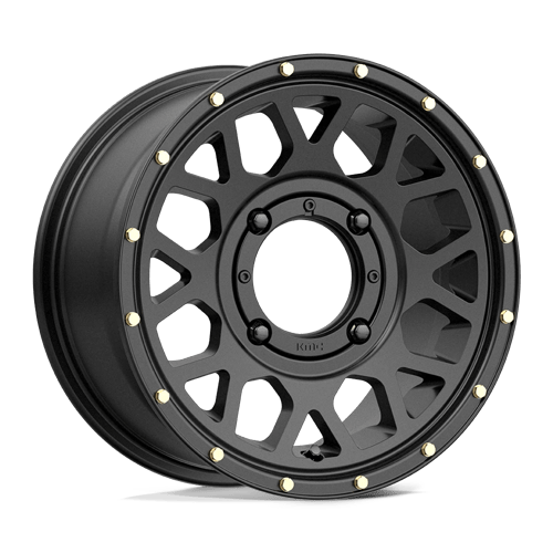 KMC Powersports | KS135 GRENADE | 14.0x7.00 | 4X156 | 38 | SATIN BLACK