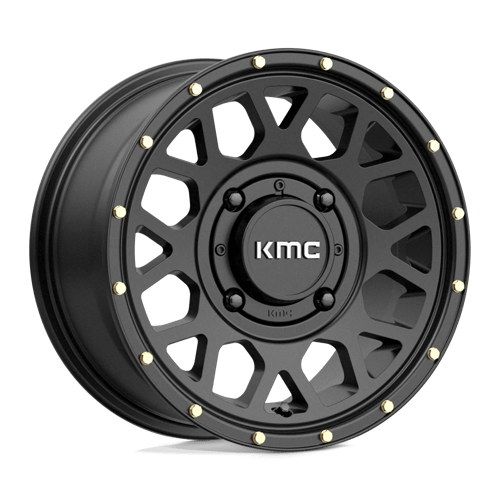 KMC Powersports | KS135 GRENADE | 14.0x7.00 | 4X156 | 38 | SATIN BLACK