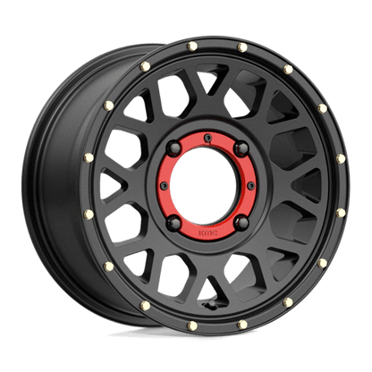 KMC Powersports | KS135 GRENADE | 14.0x7.00 | 4X137 | 38 | SATIN BLACK