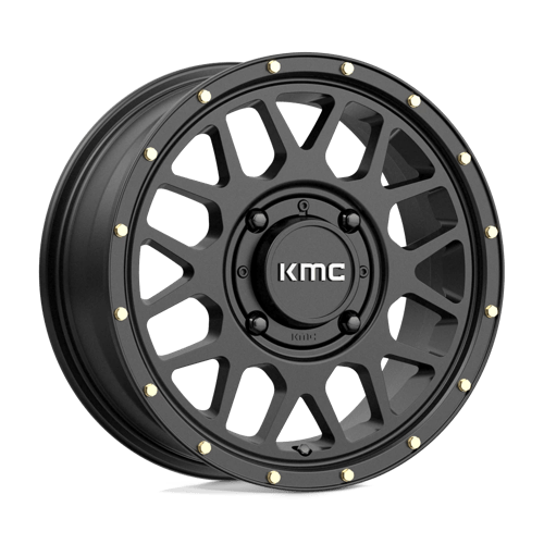 KMC Powersports | KS135 GRENADE | 15.0x6.00 | 4X137 | 38 | SATIN BLACK
