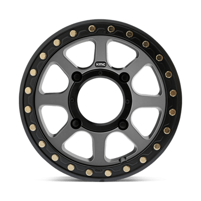 KMC Powersports | KS234 ADDICT 2 BEADLOCK | 15.0x6.00 | 4X137 | 38 | SATIN GRAY
