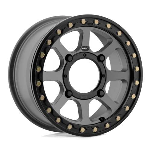 KMC Powersports | KS234 ADDICT 2 BEADLOCK | 15.0x6.00 | 4X137 | 38 | SATIN GRAY