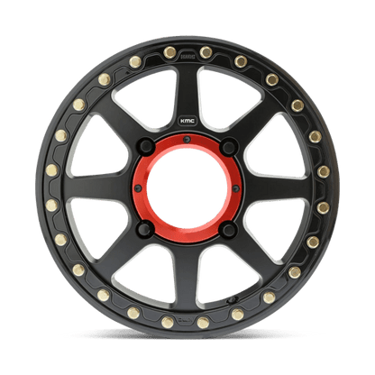 KMC Powersports | KS234 ADDICT 2 BEADLOCK | 15.0x6.00 | 4X137 | 38 | SATIN BLACK