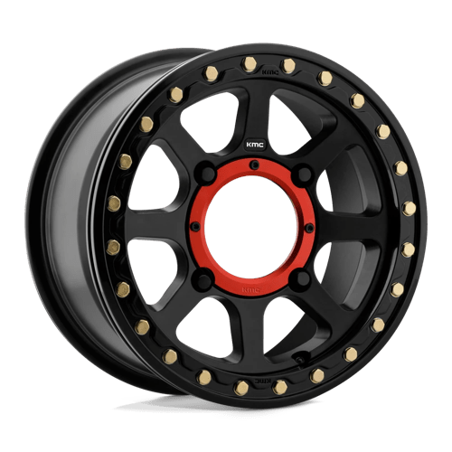 KMC Powersports | KS234 ADDICT 2 BEADLOCK | 15.0x6.00 | 4X137 | 38 | SATIN BLACK