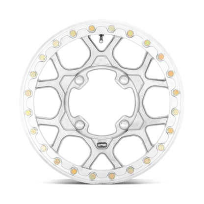KMC Powersports | KS433 MESA BEADLOCK FORGED | 15.0x6.00 | 4X137 | 38 | RAW MACHINED FORGED