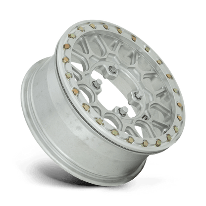 KMC Powersports | KS435 GRENADE BEADLOCK FORGED | 15.0x6.00 | 4X156 | 38 | RAW MACHINED FORGED