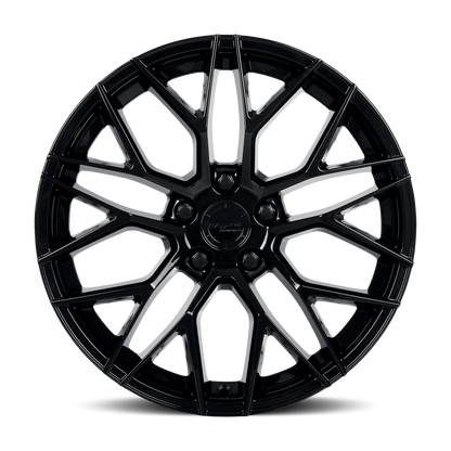 KATANA RACING KR01 Glossy Black | 20x8.5 | 5x112 | +40mm | KR01-208552GB
