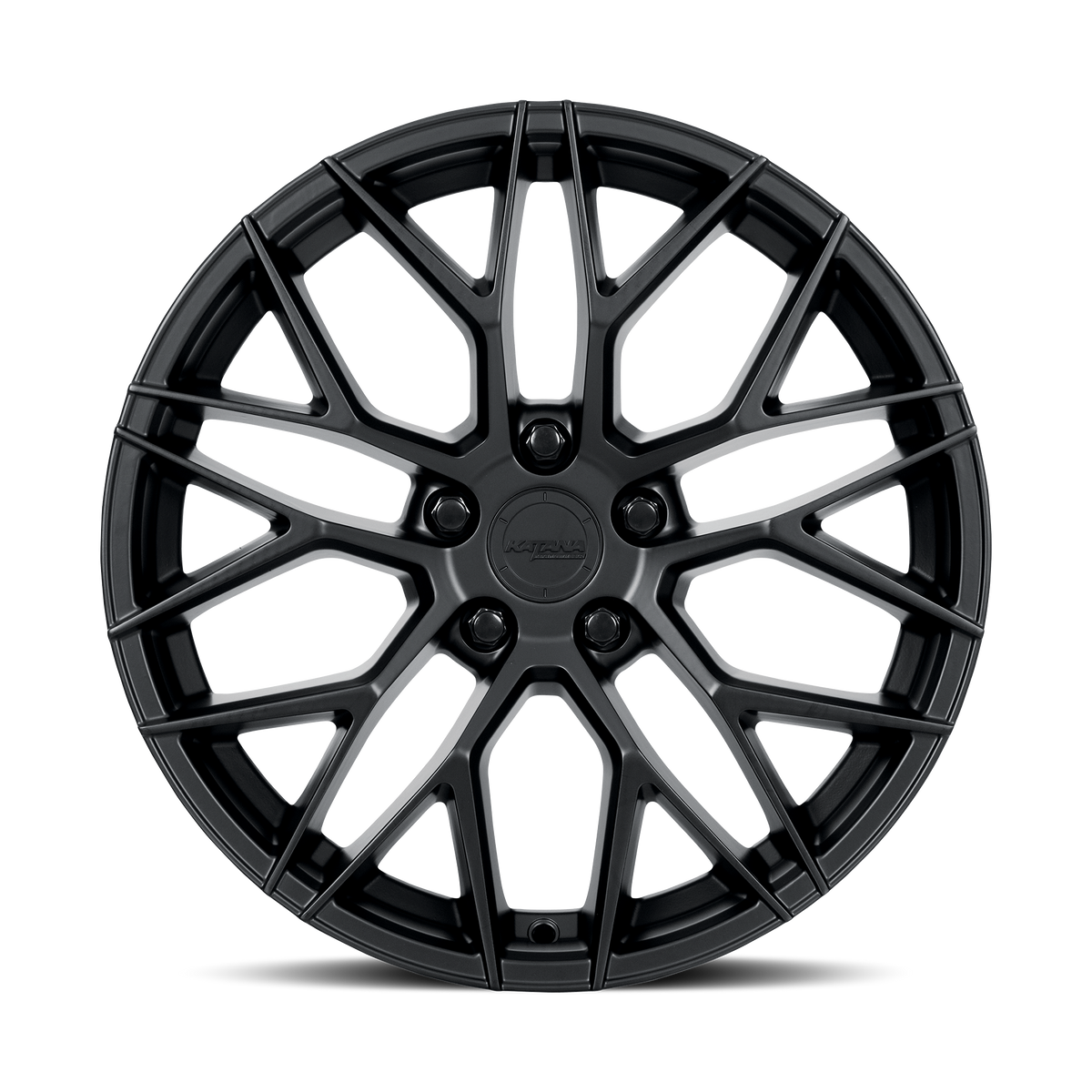 KATANA RACING KR01 Matte Black | 20x8.5 | 5x110 | +40mm | KR01-208551MB