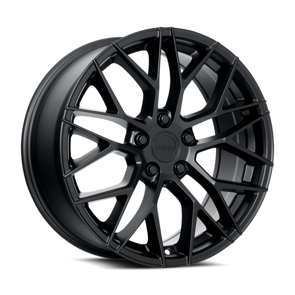 KATANA RACING KR01 Matte Black | 18x8.0 | 5x110 | +40mm | KR01-188051MB