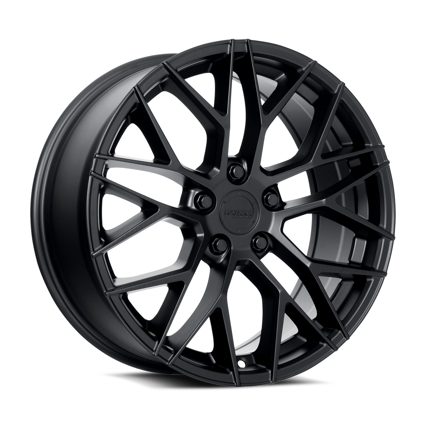 KATANA RACING KR01 Matte Black | 18x8.0 | 5x105 | +40mm | KR01-188056MB