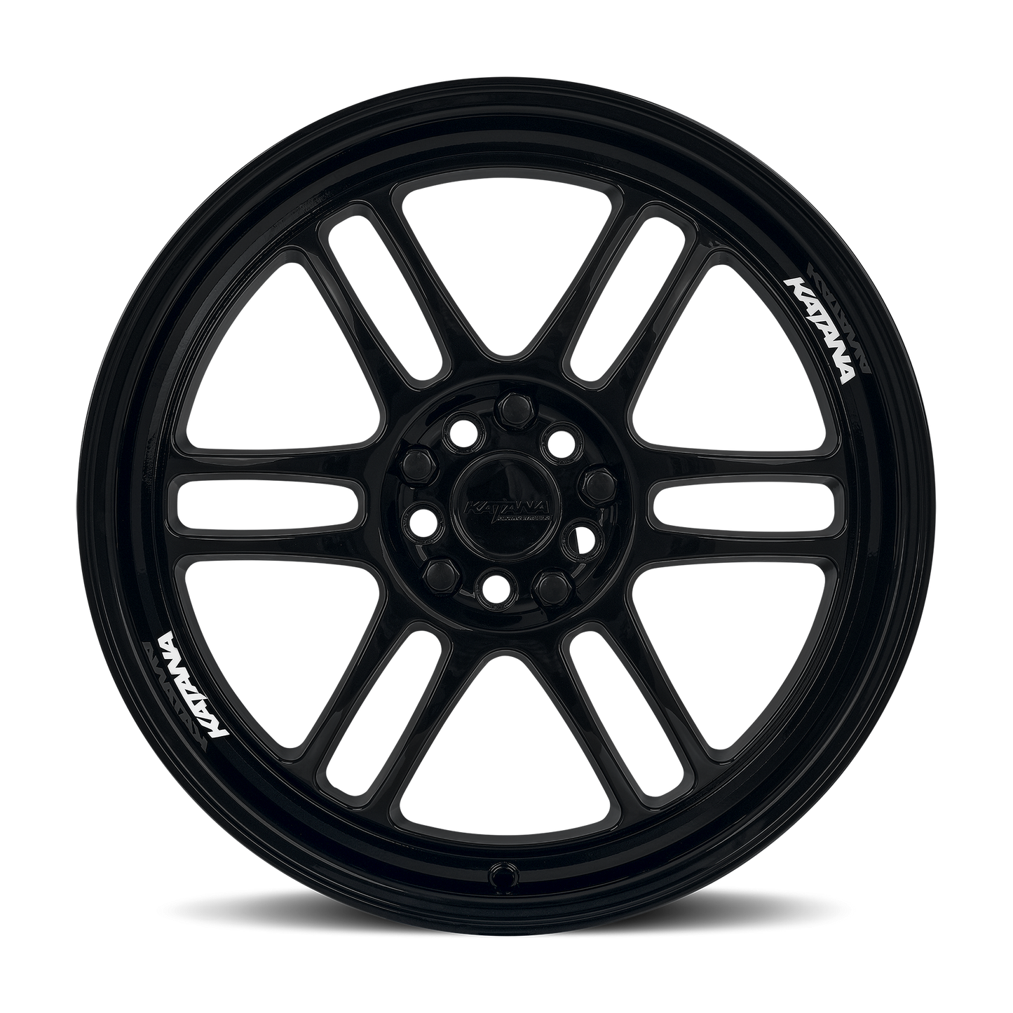 KATANA RACING KR02 Matte Black | 18x8.0 | 5x108/5x114.3 | +40mm | KR02-188008MB