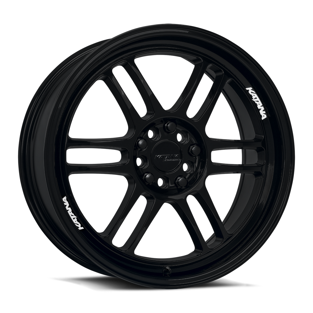 KATANA RACING KR02 Matte Black | 18x8.0 | 5x100/5x114.3 | +40mm | KR02-188005MB