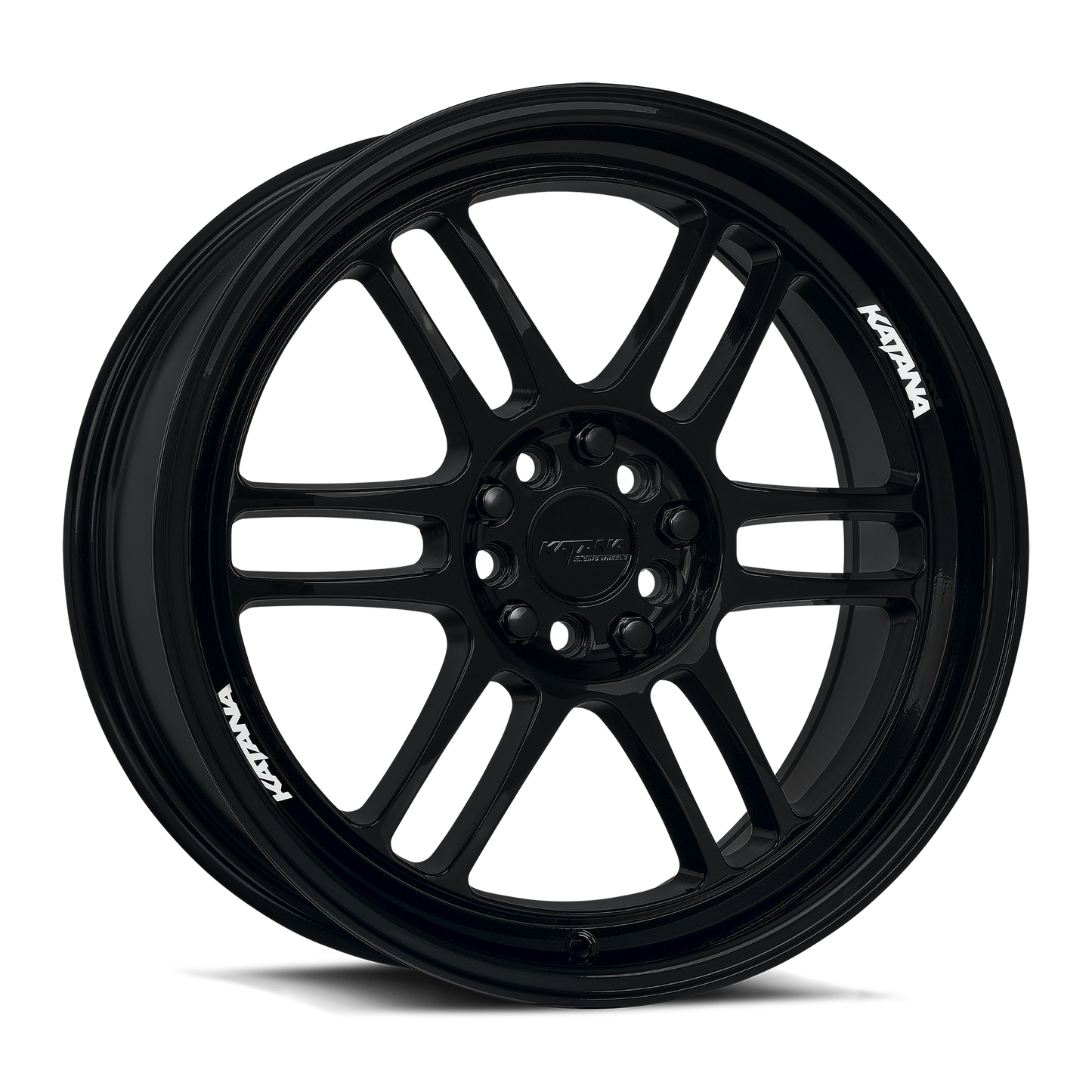 KATANA RACING KR02 Matte Black | 18x8.0 | 5x108/5x114.3 | +40mm | KR02-188008MB
