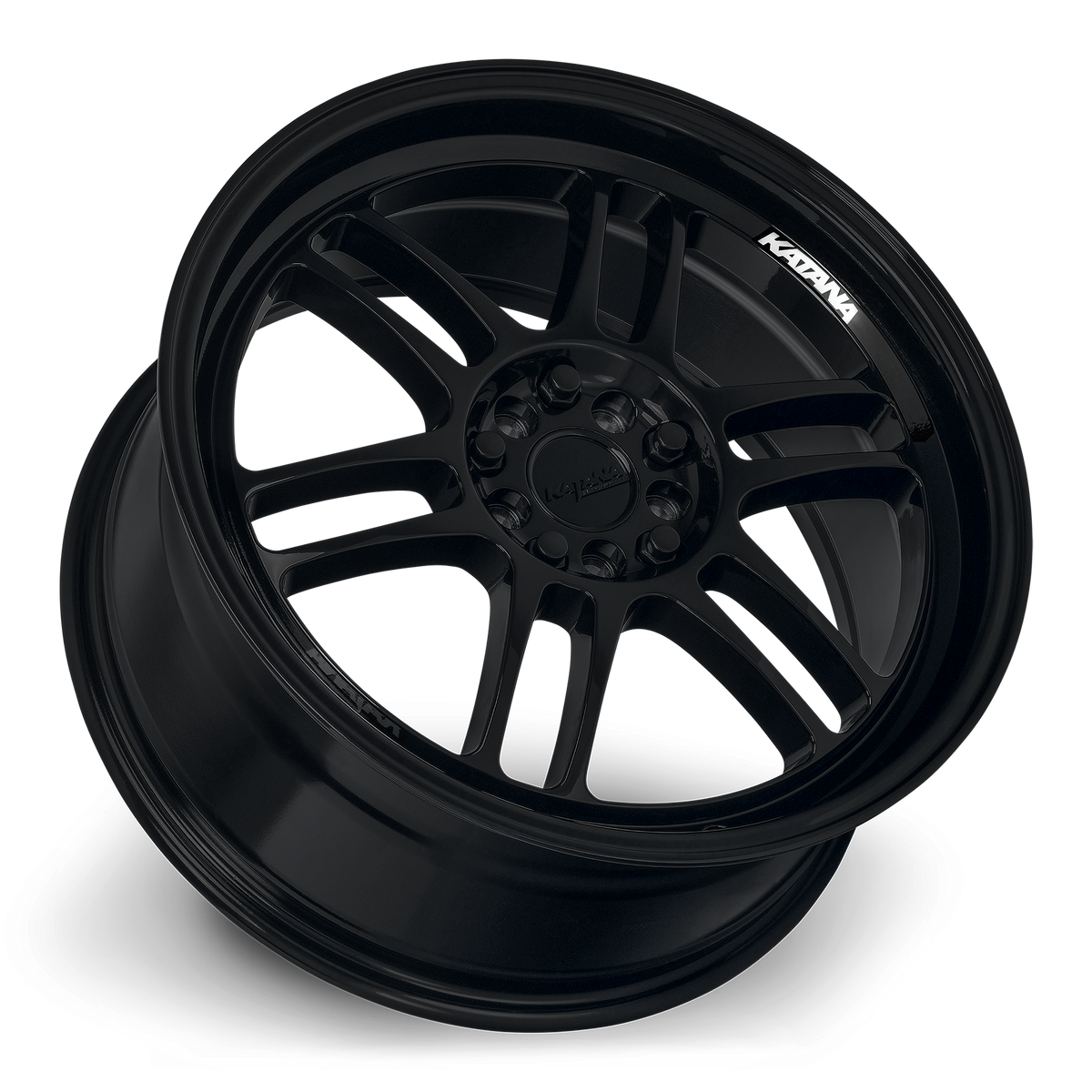 KATANA RACING KR02 Matte Black | 17x7.5 | 4x100/4x114.3 | +40mm | KR02-177501MB