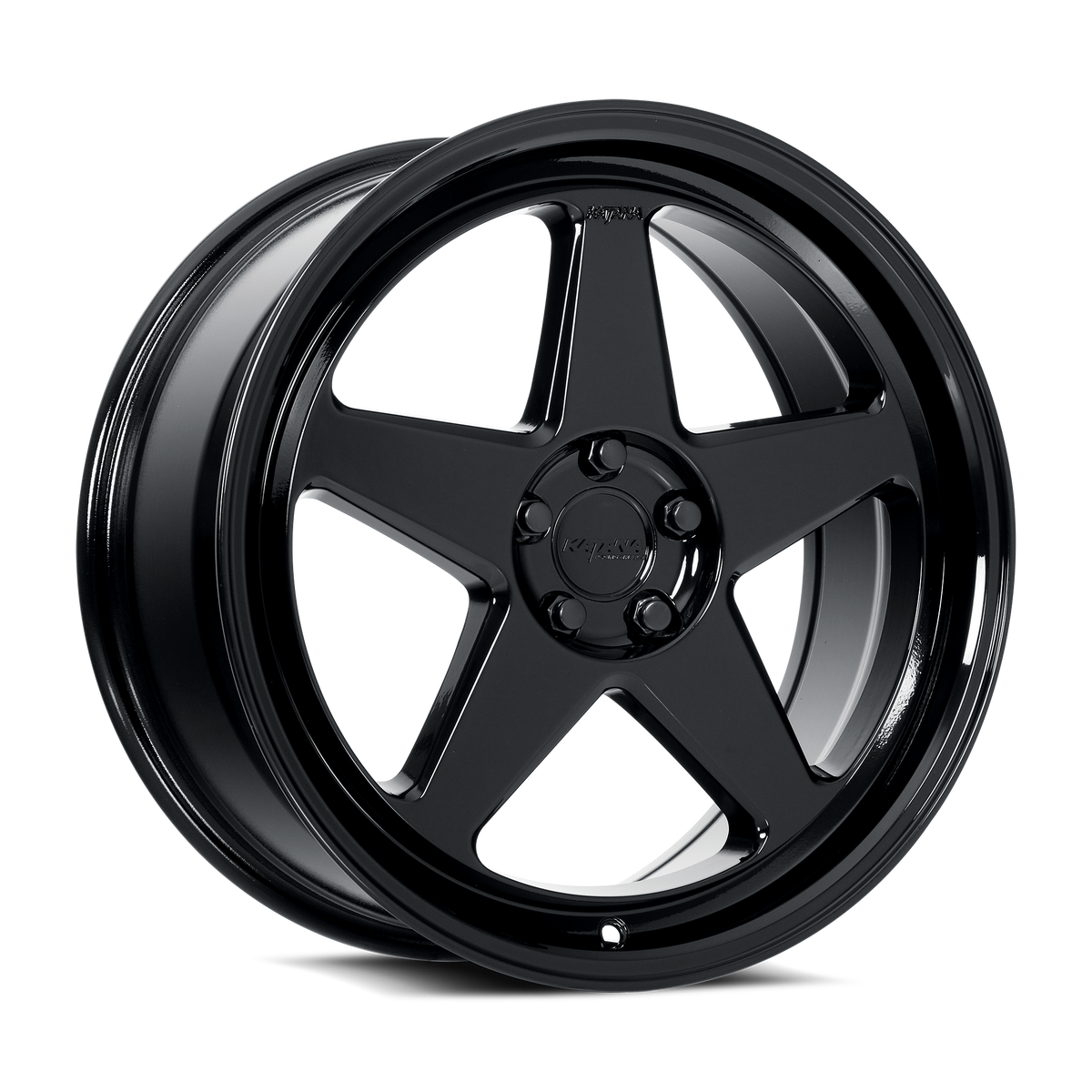 KATANA RACING KR03 Glossy Black | 18x8.0 | 5x110 | +40mm | KR03-188051GB