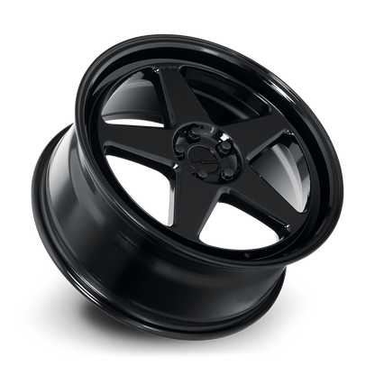 KATANA RACING KR03 Glossy Black | 18x8.0 | 5x114.3 | +40mm | KR03-188054GB