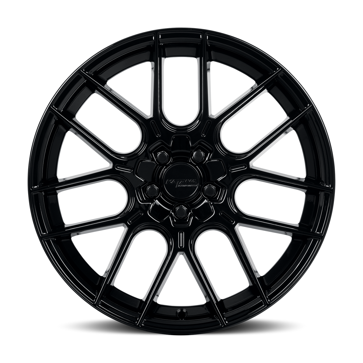 KATANA RACING KR04 Glossy Black | 18x8.0 | 5x100/5x114.3 | +40mm | KR04-188005GB
