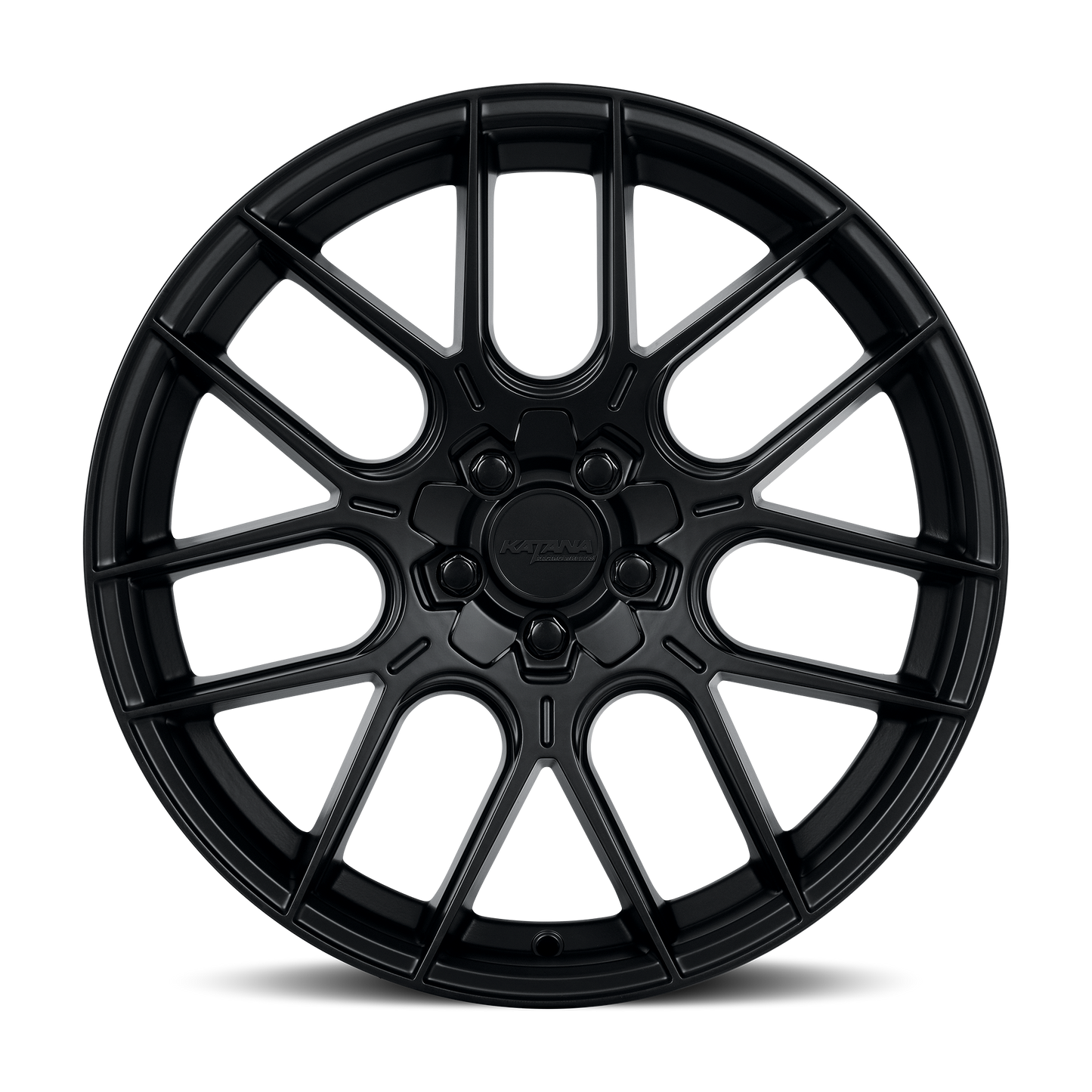 KATANA RACING KR04 Matte Black | 20x8.5 | 5x120/5x114.3 | +40mm | KR04-208514MB