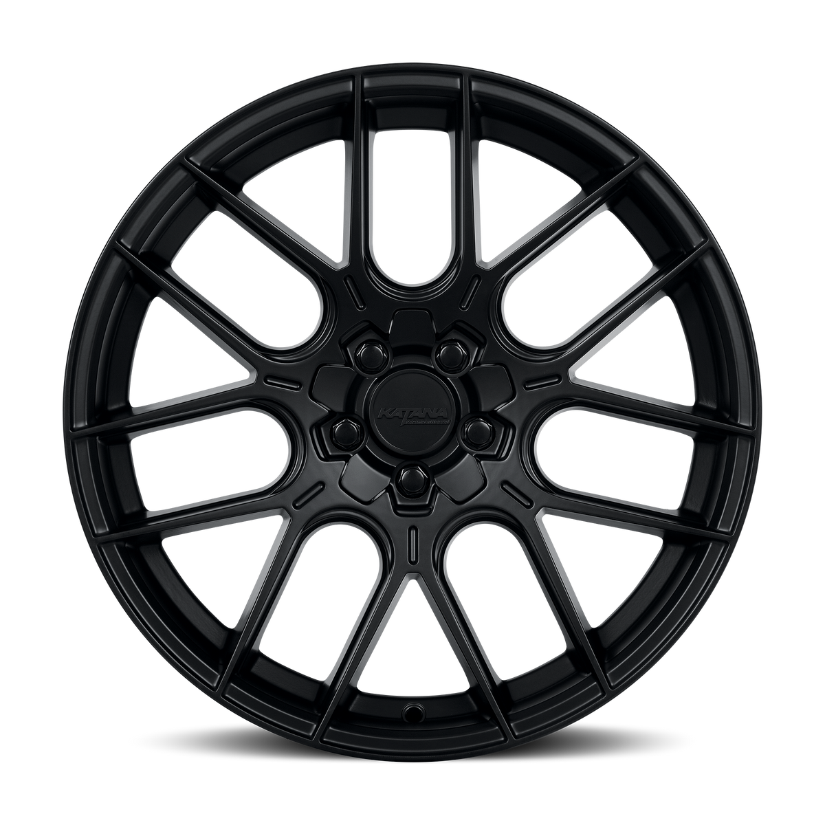 KATANA RACING KR04 Matte Black | 20x8.5 | 5x112/5x114.3 | +40mm | KR04-208512MB