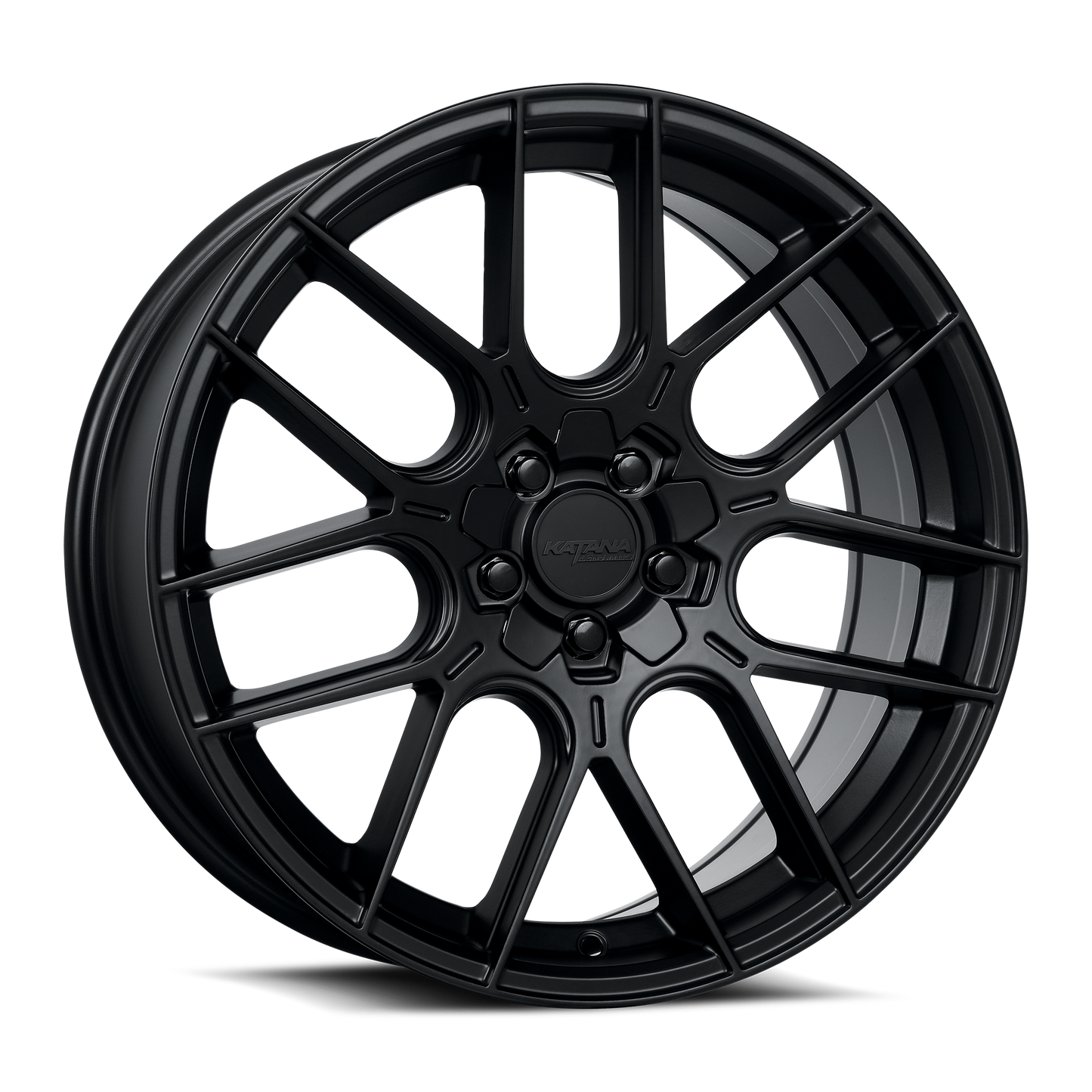 KATANA RACING KR04 Matte Black | 20x8.5 | 5x108/5x114.3 | +40mm | KR04-208508MB