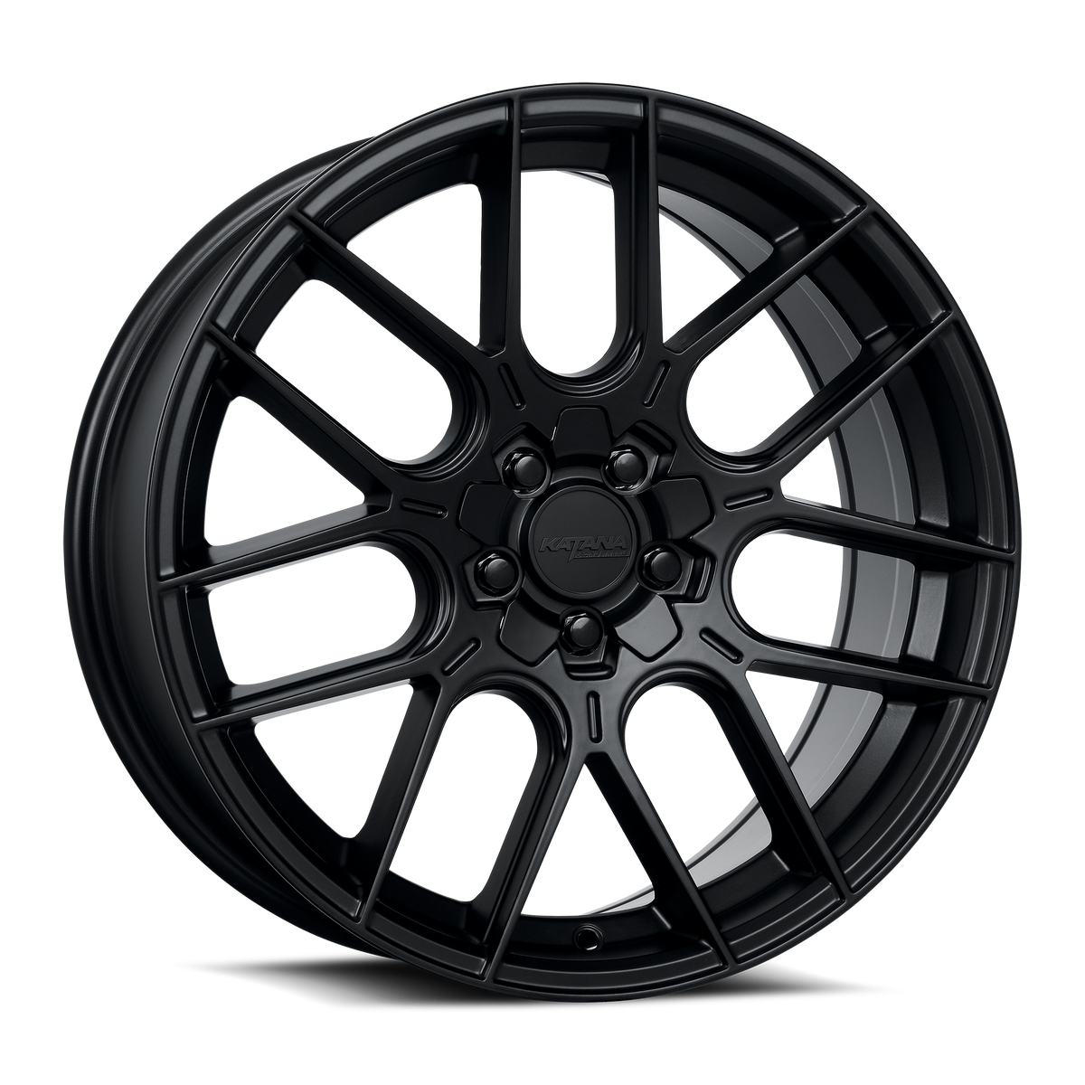 KATANA RACING KR04 Matte Black | 18x8.0 | 5x112/5x114.3 | +40mm | KR04-188012MB