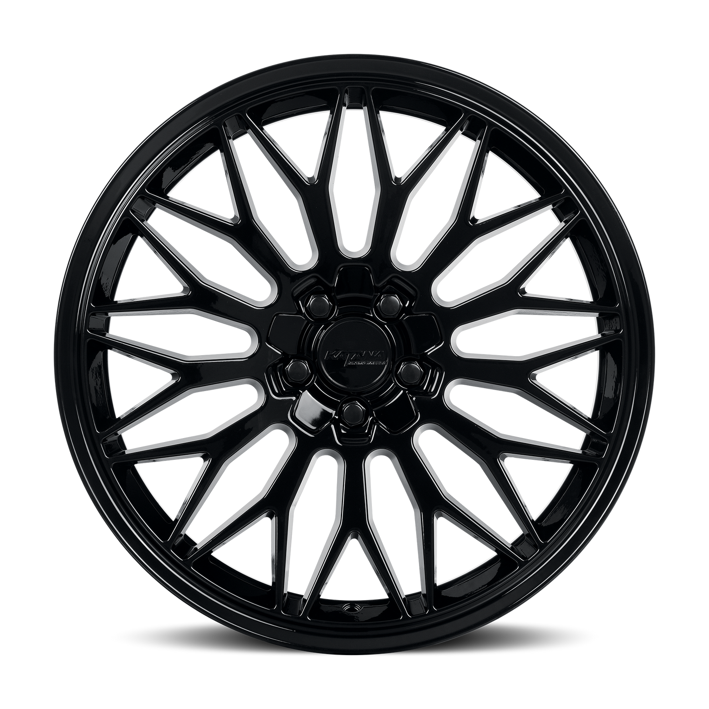 KATANA RACING KR05 Glossy Black | 18x8.0 | 5x105/5x114.3 | +40mm | KR05-188013GB