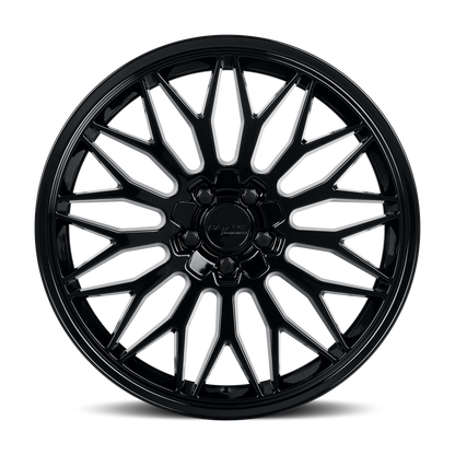 KATANA RACING KR05 Glossy Black | 18x8.0 | 5x105/5x114.3 | +40mm | KR05-188013GB