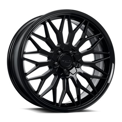 KATANA RACING KR05 Glossy Black | 18x8.0 | 5x110/5x114.3 | +40mm | KR05-188009GB