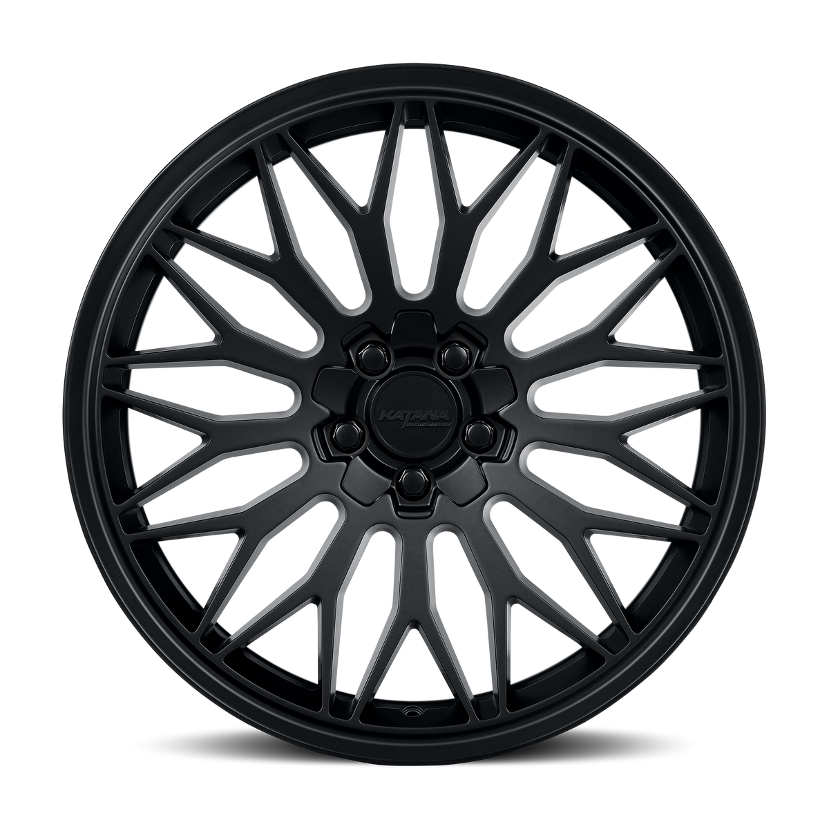 KATANA RACING KR05 Matte Black | 18x8.0 | 5x120/5x114.3 | +40mm | KR05-188014MB
