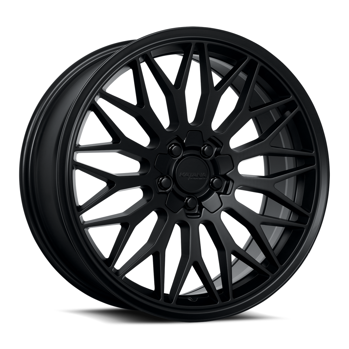 KATANA RACING KR05 Matte Black | 18x8.0 | 5x110/5x114.3 | +40mm | KR05-188009MB