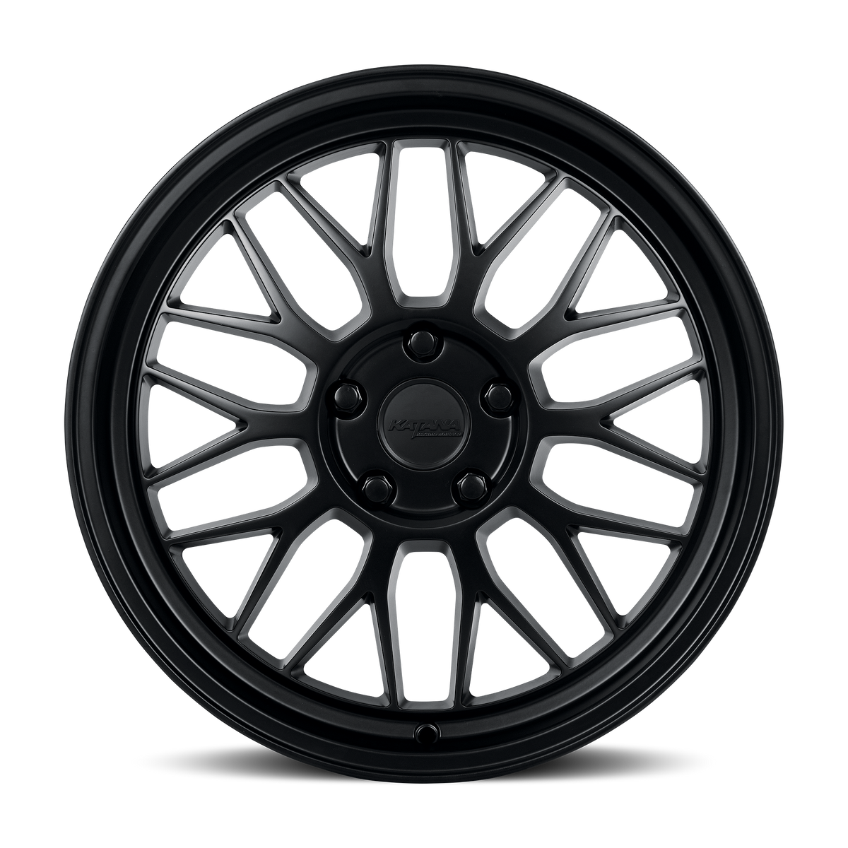 KATANA RACING KR06 Matte Black | 18x8.0 | 5x108 | +40mm | KR06-188058MB