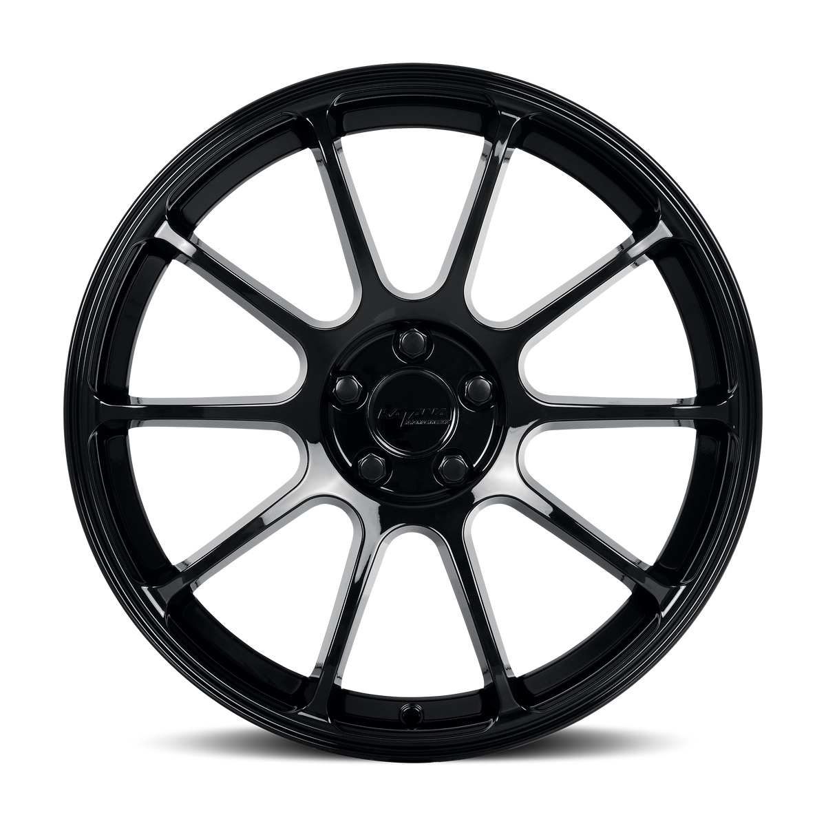 KATANA RACING KR07 Glossy Black | 18x8.0 | 5x120 | +40mm | KR07-188045GB