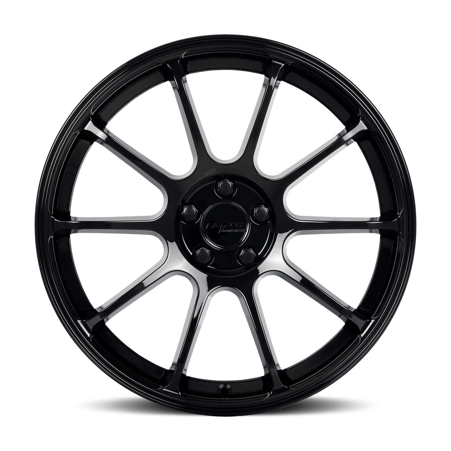 KATANA RACING KR07 Glossy Black | 18x8.0 | 5x110 | +40mm | KR07-188051GB